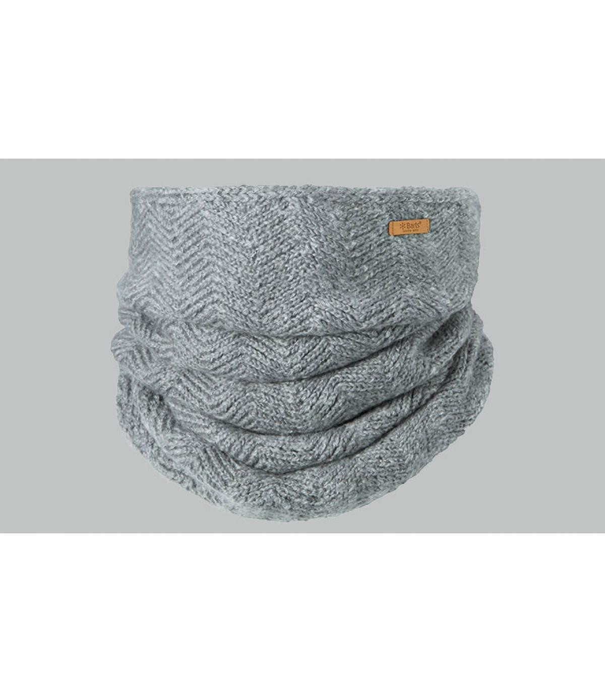 Barts grigio snood Cecilia Col heather grey